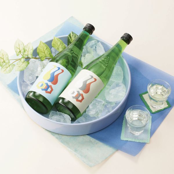 日本酒ギフト 飲み比べセット 純米生貯蔵 越後鶴亀 爽冷生貯蔵 ギフトセット EN-40 720ml×2本セット『OMS』