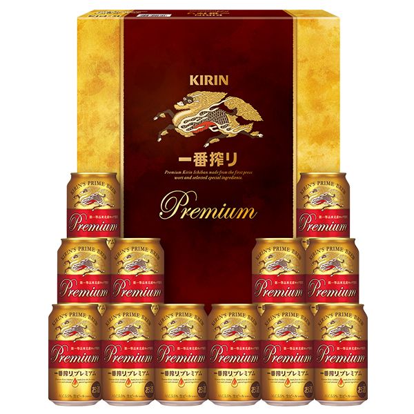 2026年5月2日限定発売 【母の日 父の日 プレゼント】ビールギフト キリン K-PI3 一番搾り プレミアム 12缶セット『GIFT』 詰め合わせ