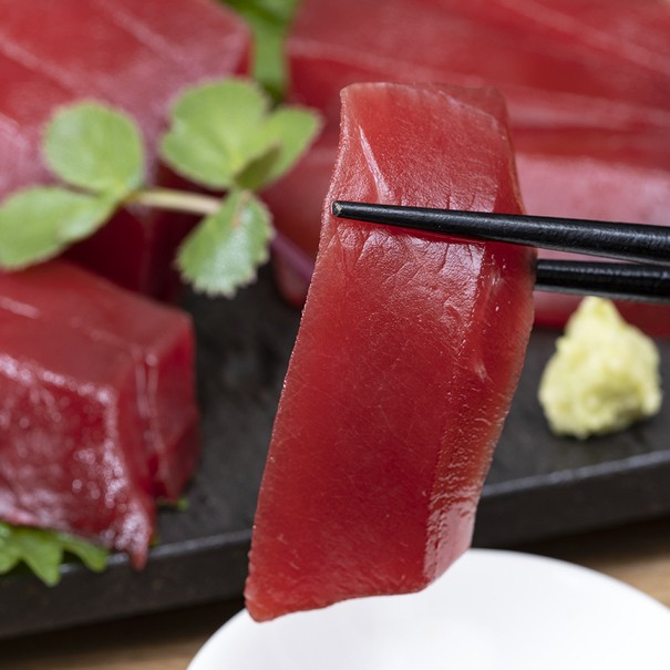「天然本鮪サク（赤身・中トロ・大トロ）」 アイルランド沖漁獲 日本水揚げ 計600g（200g×3種）※冷凍