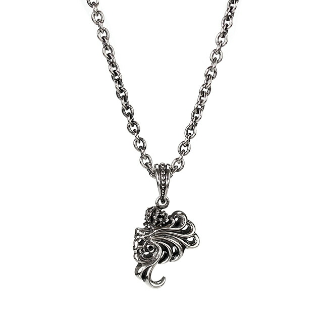 ライオンハート ネックレス メンズ ブランド LION HEART ハウル ペンダント スターリングシルバー 動物 04N13HL01 シルバー アクセサリー プレゼント 実用的