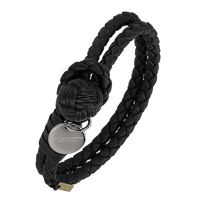 ボッテガ・ヴェネタ ブレスレット レディース ブランド BOTTEGA VENETA 113546-V3UN1 1189 ブラック