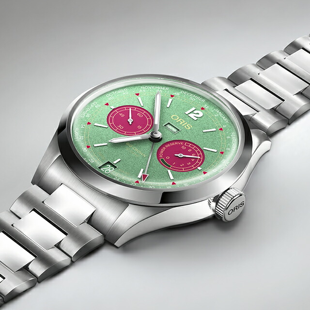 オリス BIG CROWN CALIBRE 113 43mm 手巻き 腕時計 ブランド メンズ ORIS 01 113 7800 4057-07 8 21 06 アナログ グリーン スイス製 高級 おしゃれ 防水 プレゼント 男性 実用的