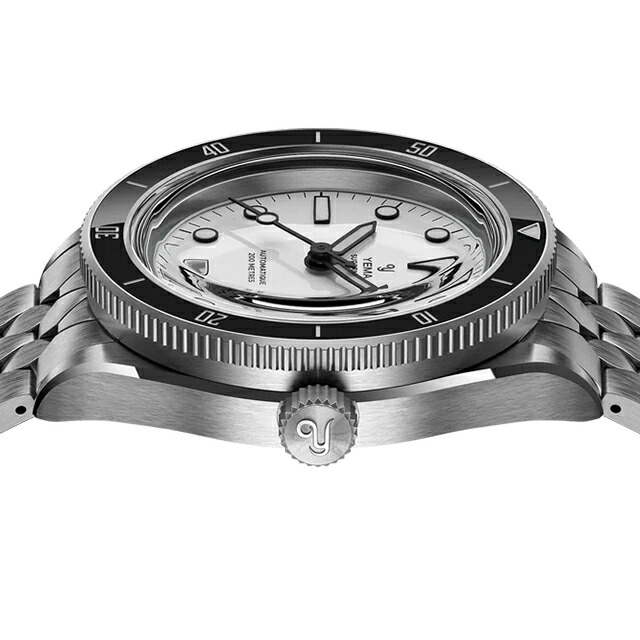 イエマ スーパーマン Dato CMM.10 自動巻き 腕時計 ブランド メンズ YEMA 12.25.11.67.SN.M2 アナログ ホワイト 白 フランス製 おしゃれ 防水 プレゼント 男性 実用的