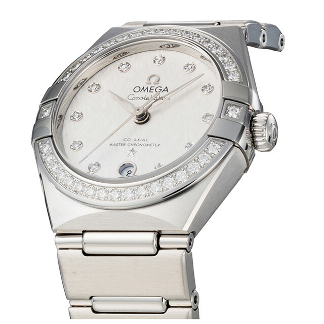 オメガ コンステレーション 29.5mm 自動巻き 腕時計 ブランド レディース OMEGA CONSTELLATION 131.15.29.20.52.001 アナログ シルバー スイス製 高級 おしゃれ 防水 プレゼント 女性 実用的