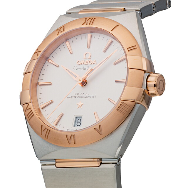 オメガ コンステレーション 36mm 自動巻き 腕時計 メンズ OMEGA 131.20.36.20.02.001 アナログ シルバー セドナゴールド スイス製 高級 ブランド おしゃれ 防水 プレゼント 男性 実用的
