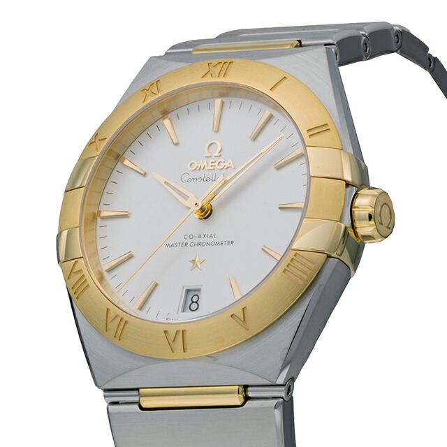 オメガ コンステレーション 36mm 自動巻き 腕時計 メンズ OMEGA 131.20.36.20.02.002 アナログ シルバー イエローゴールド スイス製 高級 ブランド おしゃれ 防水 プレゼント 男性 実用的