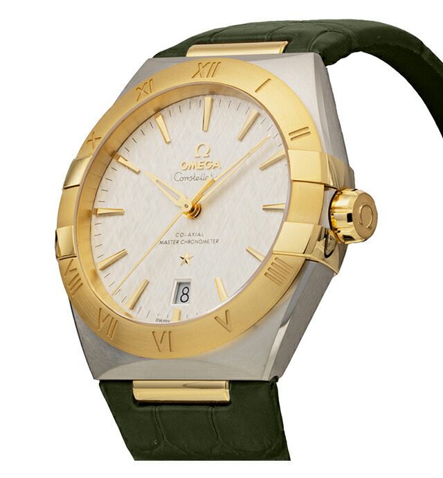 オメガ コンステレーション 39mm 自動巻き 腕時計 メンズ OMEGA 131.23.39.20.02.002 アナログ シルバー グリーン スイス製 高級 ブランド おしゃれ 防水 プレゼント 男性 実用的