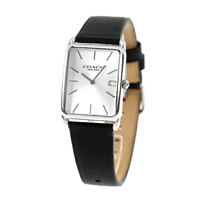 コーチ エリオット クォーツ 電池式 腕時計 ブランド メンズ レディース COACH 14400040 アナログ シルバー ブラック 黒 おしゃれ 防水 プレゼント 実用的