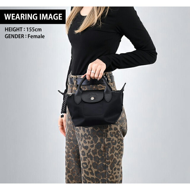 ロンシャン ショルダーバッグ レディース ブランド LONGCHAMP プリアージュ エナジー XS トップハンドルバッグ ハンドバッグ 2WAY L1500HSR001 ブラック バッグ 斜めがけ 高級 おしゃれ プレゼント 女性 実用的 かわいい