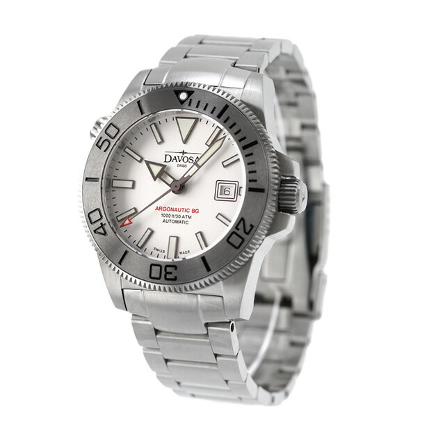 ダボサ アルゴノーティック BG ステンレス 自動巻き 腕時計 メンズ DAVOSA 161.528.10 アナログ シルバー スイス製 ブランド おしゃれ 防水 プレゼント 男性 実用的