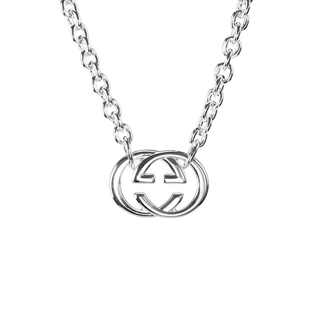 GUCCI グッチ ペンダント GGロゴ ダブルGネックレス シルバー925 レディース メンズ 190489-j8400-8106 silver925 ブランド アクセサリー 誕生日プレゼント 記念日 ギフト プレゼント 実用的