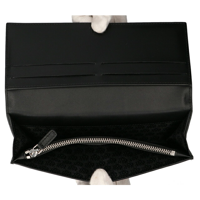 dunhill ダンヒル 財布 革 長財布 メンズ レザー サイドカー 19F2F10AT 薄い スリム カード ビジネス 小銭入れ ブラック 男性 ウォレット ブランド 高級 おしゃれ プレゼント 実用的