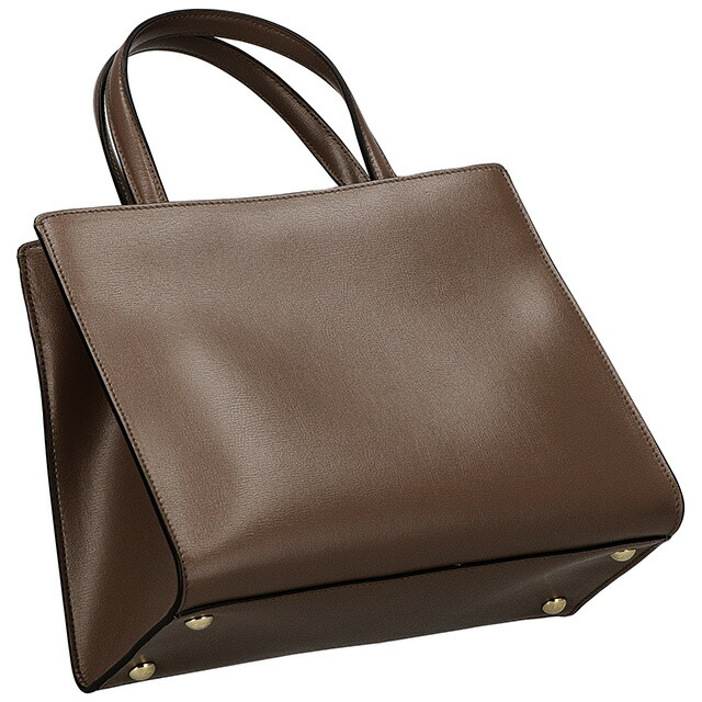 フェラガモ ハンドバッグ レディース Ferragamo 21I290CALF CARAW 741 078 ブラウン 軽量 小さめ 手提げ ブランド 高級 おしゃれ プレゼント 女性 実用的 かわいい