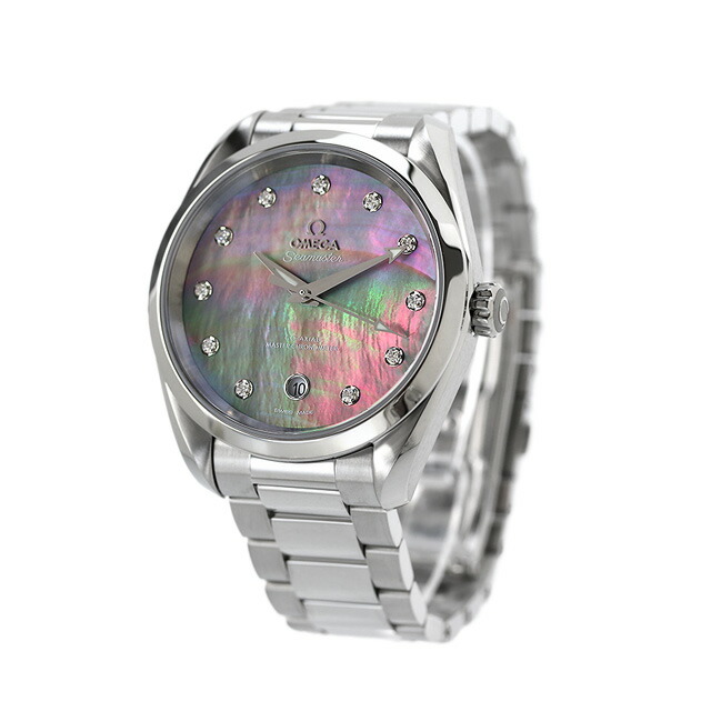 オメガ シーマスター アクアテラ 150M 38mm 自動巻き 腕時計 レディース ダイヤモンド OMEGA 220.10.38.20.57.001 アナログ グレーシェル スイス製 高級 ブランド おしゃれ 防水 プレゼント 女性 実用的