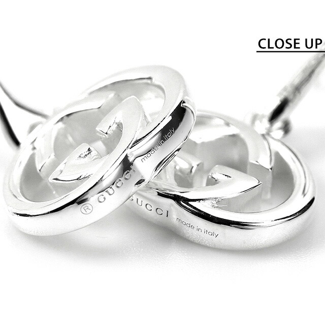 グッチ ピアス GUCCI インターロッキングG シルバー925 レディース 223321 J8400 8106 シルバー アクセサリー