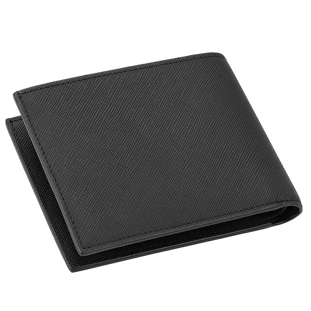ダンヒル 二つ折り財布 メンズ dunhill 22R2P10PS001R ブラック ウォレット ブランド 高級 おしゃれ プレゼント 実用的