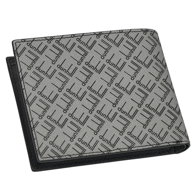 ダンヒル 二つ折り財布 メンズ dunhill 24F2320LT038R グレー ウォレット ブランド 高級 おしゃれ プレゼント 実用的