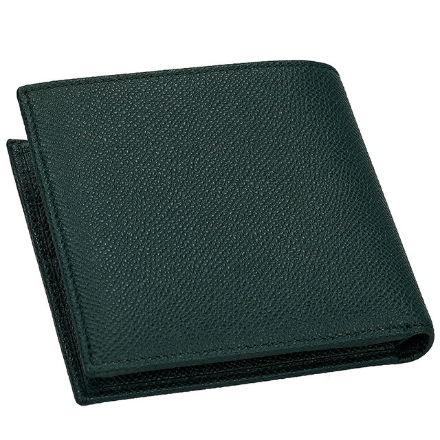 ブルガリ 二つ折り財布 メンズ BVLGARI 282101 TEATO ブルーグリーン ウォレット ブランド 高級 おしゃれ プレゼント 実用的