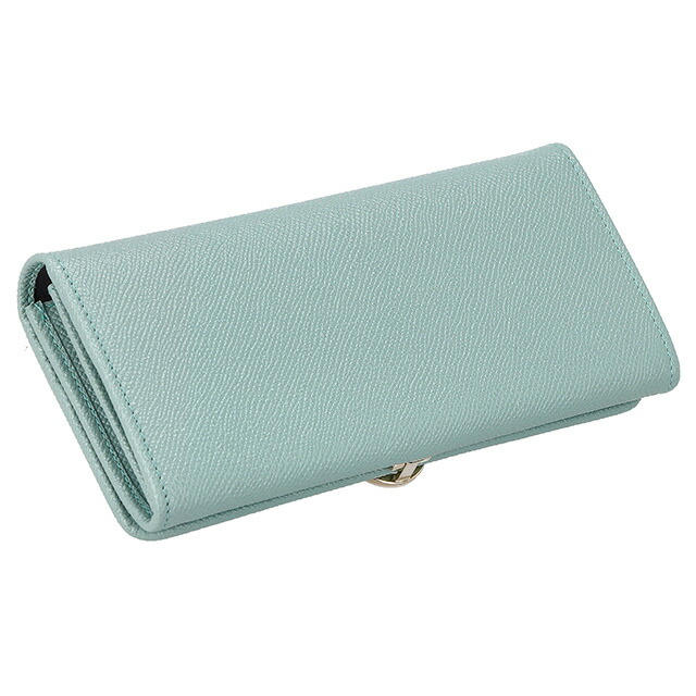 ブルガリ 長財布 レディース BVLGARI レザー 287301 GLATU ターコイズ ウォレット ブランド 高級 おしゃれ プレゼント 実用的