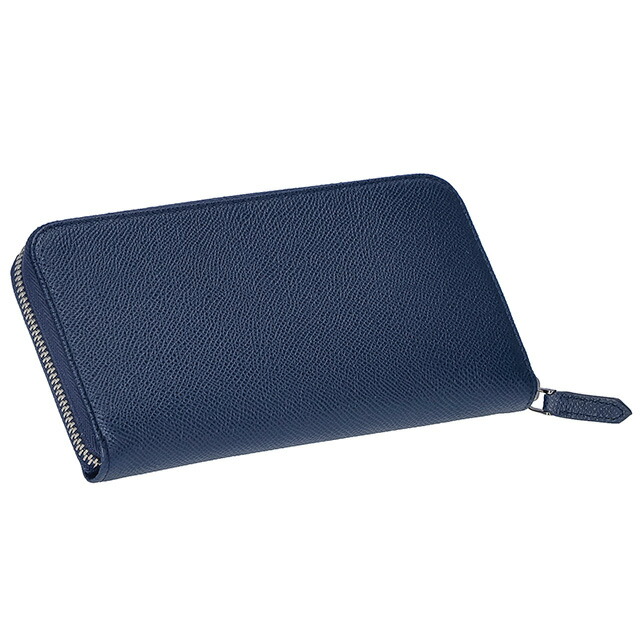 ブルガリ 長財布 メンズ BVLGARI レザー 288254 BL ME ネイビー グリーン ウォレット ブランド 高級 おしゃれ プレゼント 実用的