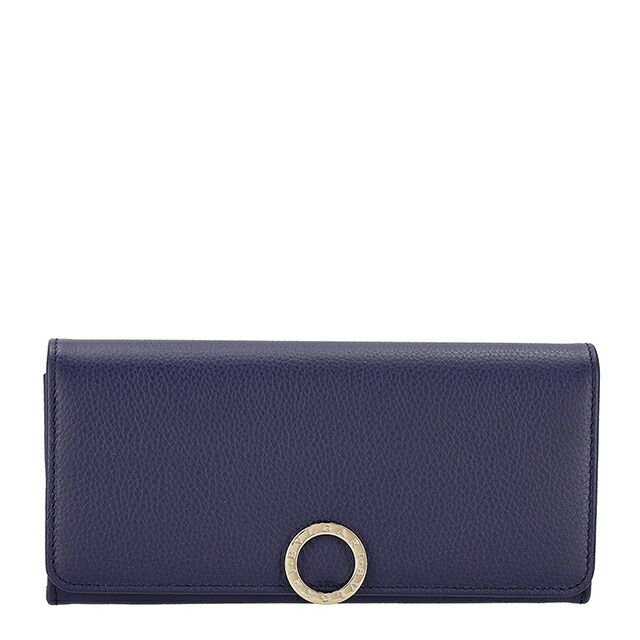 ブルガリ 長財布 レディース ブランド BVLGARI 292965 BLBER ネイビー/ライトピンク