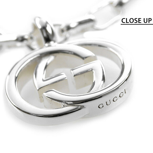 グッチ ネックレス GUCCI チェーン ペンダント シルバー925 ユニセックス メンズ レディース 295710 J8400 8106 シルバー アクセサリー