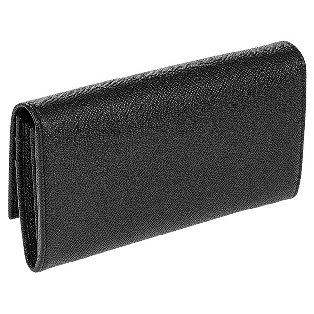 ブルガリ 長財布 メンズ レディース BVLGARI レザー 30414GRAIN BLK ブラック ウォレット ブランド 高級 おしゃれ プレゼント 実用的