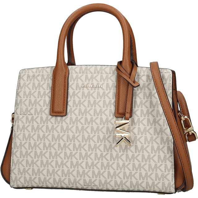 マイケルコース ハンドバッグ レディース ブランド MICHAEL KORS レイラ 2WAY 30S5G9IS1B-149 VANILLA ACRN 軽量 小さめ 手提げ 高級 おしゃれ プレゼント 女性 実用的 かわいい