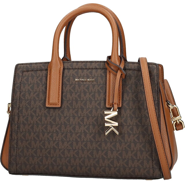 マイケルコース ハンドバッグ レディース ブランド MICHAEL KORS レイラ 2WAY 30S5G9IS1B-252 BRN ACORN 軽量 小さめ 手提げ 高級 おしゃれ プレゼント 女性 実用的 かわいい