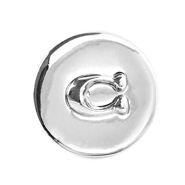 コーチ ピアス レディース ブランド COACH スタッド 両耳用 352957 RHO 030 シルバー アクセサリー