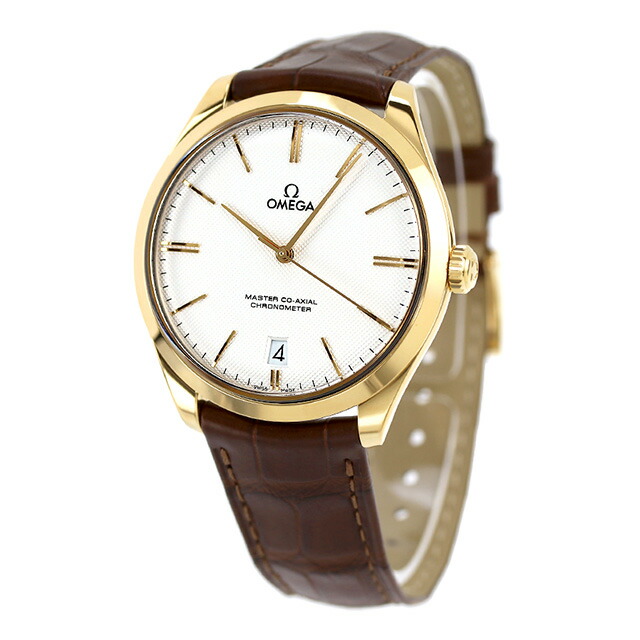 オメガ デ・ヴィル トレゾア 40mm 手巻き 腕時計 メンズ OMEGA 432.53.40.21.02.001 アナログ シルバー ブラウン スイス製 高級 ブランド おしゃれ 防水 プレゼント 男性 実用的