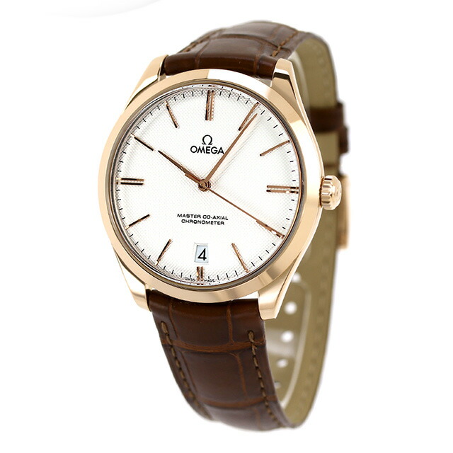 オメガ デ・ヴィル トレゾア 40mm 手巻き 腕時計 メンズ OMEGA 432.53.40.21.02.002 アナログ シルバー ブラウン スイス製 高級 ブランド おしゃれ 防水 プレゼント 男性 実用的