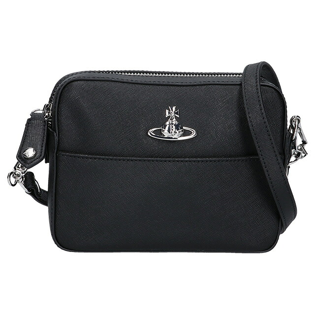 ヴィヴィアン ウエストウッド ショルダーバッグ レディース ブランド Vivienne Westwood 48020008U L008V N401 ブラック ビビアン 斜めがけ 高級 おしゃれ プレゼント 女性 実用的 かわいい