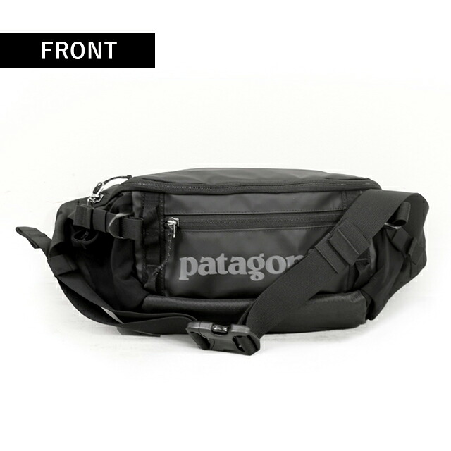 パタゴニア ウエストポーチ メンズ レディース ブランド PATAGONIA ブラックホールウエストパック5L ボディバッグ 2WAY 49282 ブラック バッグ