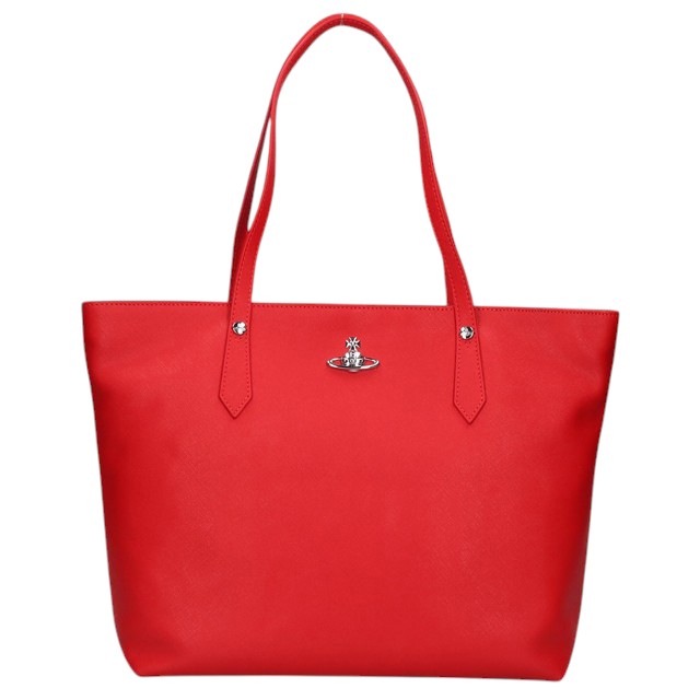 ヴィヴィアン ウエストウッド トートバッグ レディース ブランド Vivienne Westwood 4D010002U L008V H401 レッド ビビアン 軽量 手提げ 高級 おしゃれ プレゼント 女性 実用的 かわいい
