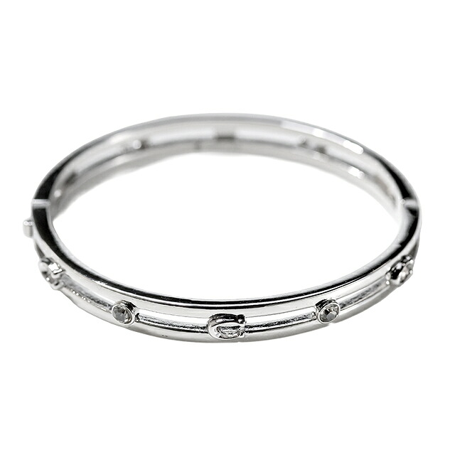 コーチ バングル レディース ブランド COACH ロゴ 506208RHO030 シルバー アクセサリー