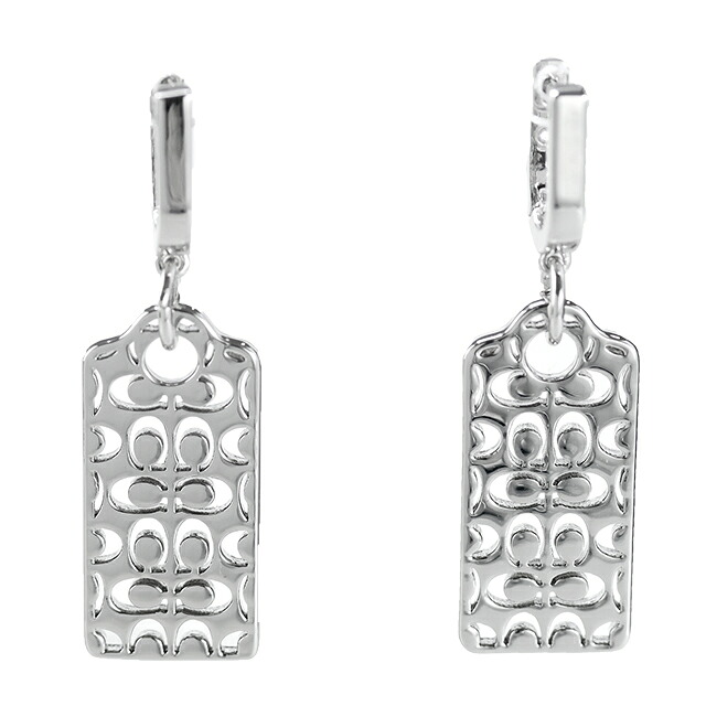 コーチ ピアス レディース ブランド COACH フープ 両耳用 517770RHO030 シルバー アクセサリー