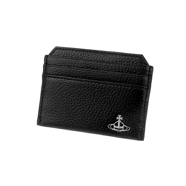 ヴィヴィアン ウエストウッド カードケース コンパクト メンズ レディース ブランド Vivienne Westwood ロゴ 5403000BU S000D N403 BLACK ビビアン 定期入れ 高級 おしゃれ プレゼント 実用的