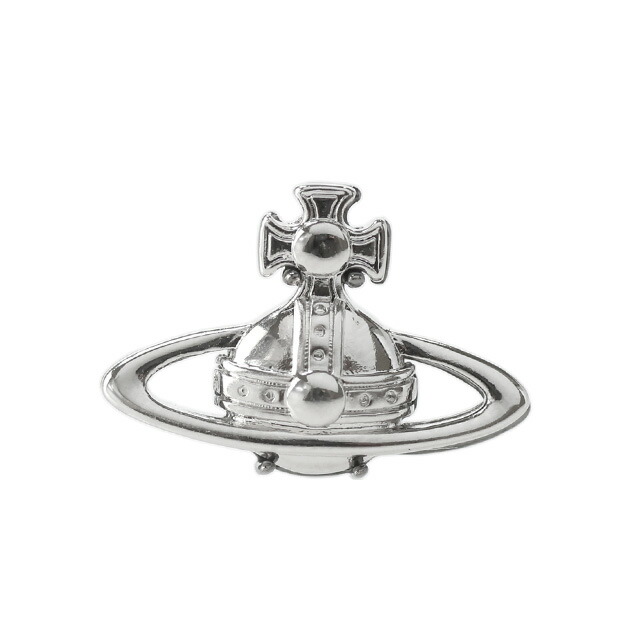 ヴィヴィアン ウエストウッド ピアス メンズ レディース ブランド Vivienne Westwood スゾン スタッド 片耳用 62010046-02P008 表：シルバー 裏：ガンメタル アクセサリー ビビアン