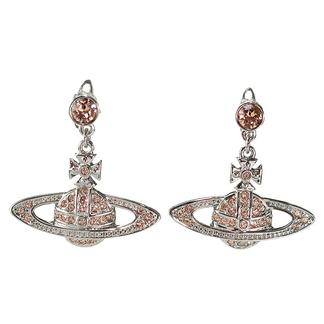 ヴィヴィアン ウエストウッド ピアス メンズ レディース ブランド Vivienne Westwood ミニ バス リリーフ スタッド 両耳用 62020025 02P656 シルバー ヴィンテージローズ アクセサリー ビビアン