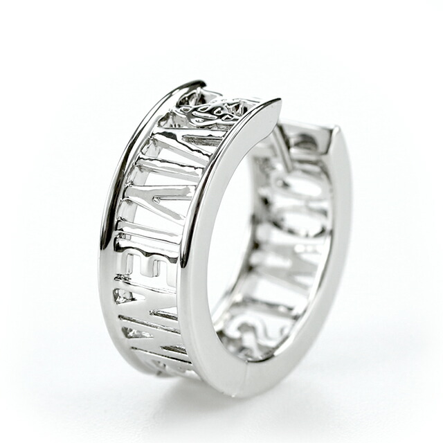 ヴィヴィアン ウエストウッド ピアス メンズ レディース ブランド Vivienne Westwood MAN WESTMINSTER 真鍮 フープ 片耳用 62030052-02P019 シルバー アクセサリー ビビアン