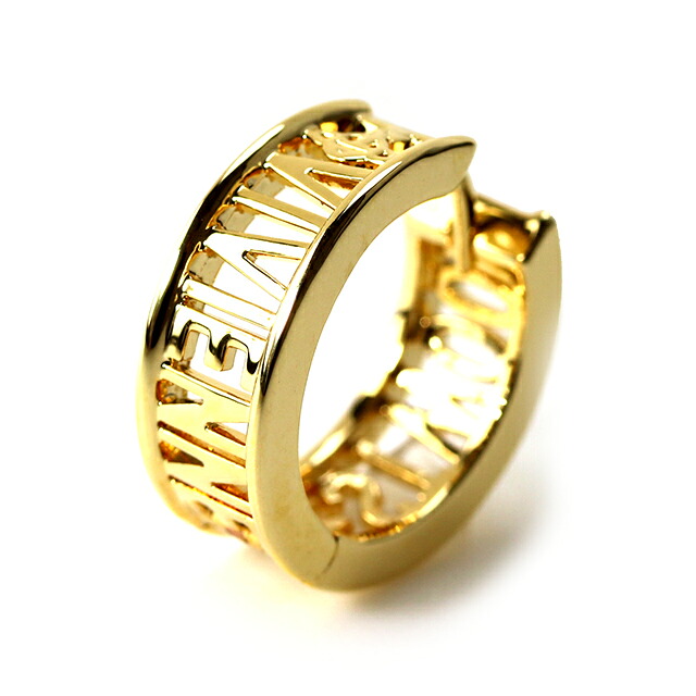 ヴィヴィアン ウエストウッド ピアス メンズ レディース Vivienne Westwood MAN ウエストミンスター WESTMINSTER 真鍮 フープ 片耳用 62030052-02R001 ゴールド アクセサリー ビビアン ジュエリー ブランド 高級 おしゃれ プレゼント 男性 実用的 かっこいい