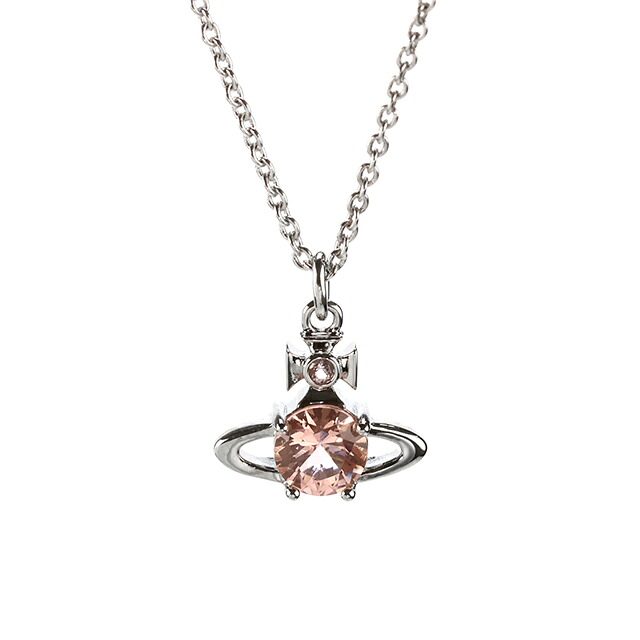 ヴィヴィアン ウエストウッド ネックレス ペンダント レディース Vivienne Westwood Reina 63020095 02P720 シルバー シャンパン アクセサリー ビビアン ジュエリー ブランド 高級 おしゃれ プレゼント 女性 実用的 かわいい