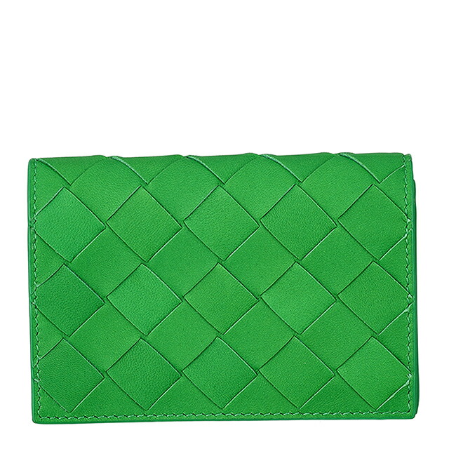 ボッテガ・ヴェネタ カードケース レディース ブランド BOTTEGA VENETA レザー Italy 667141-V3UH2 3722 グリーン
