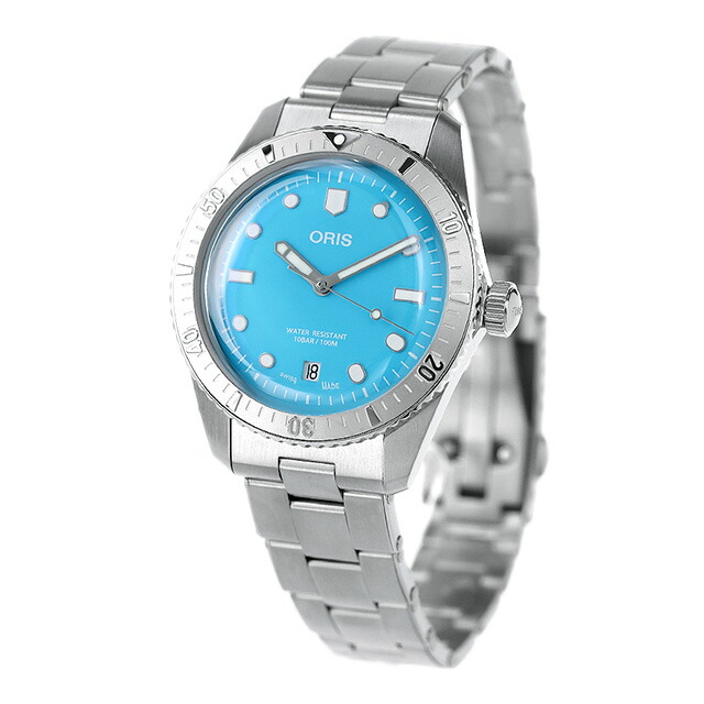 オリス ダイバーズ 65 38mm 自動巻き 腕時計 メンズ ORIS 01 733 7771 4055-07 8 19 18 アナログ ブルー スイス製 高級 ブランド おしゃれ 防水 プレゼント 男性 実用的