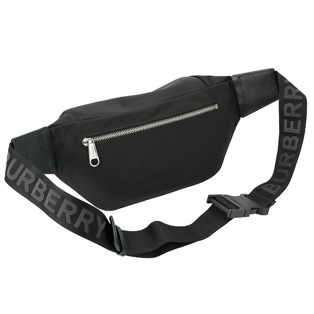 バ－バリ－ ボディバッグ メンズ ブランド BURBERRY 8049095 ブラック