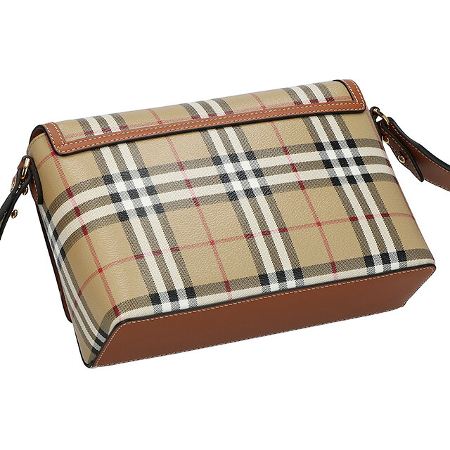 バ－バリ－ ショルダーバッグ レディース BURBERRY チェック 8066226 ベージュ 斜めがけ ブランド 高級 おしゃれ プレゼント 女性 実用的 かわいい