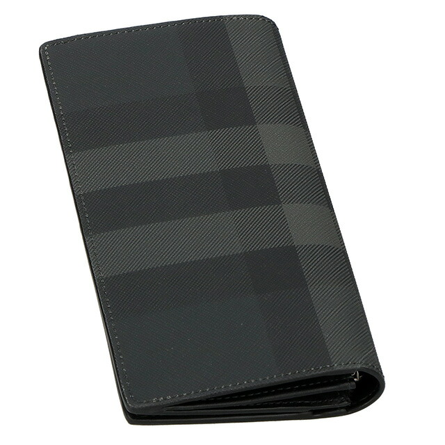 バ－バリ－ 長財布 メンズ BURBERRY チェック 8070199 ブラック ウォレット ブランド 高級 おしゃれ プレゼント 実用的