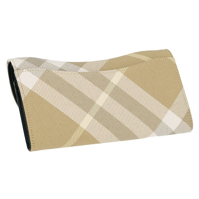 バ－バリ－ 長財布 レディース BURBERRY チェック 8081786 ベージュ系 ウォレット ブランド 高級 おしゃれ プレゼント 実用的