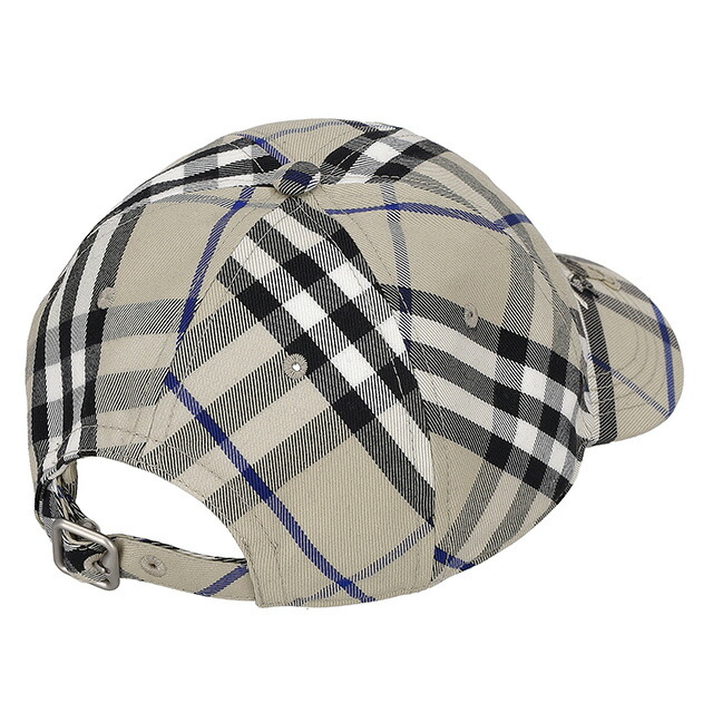 バ－バリ－ キャップ メンズ レディース ブランド BURBERRY チェック 8085722 M ベージュ